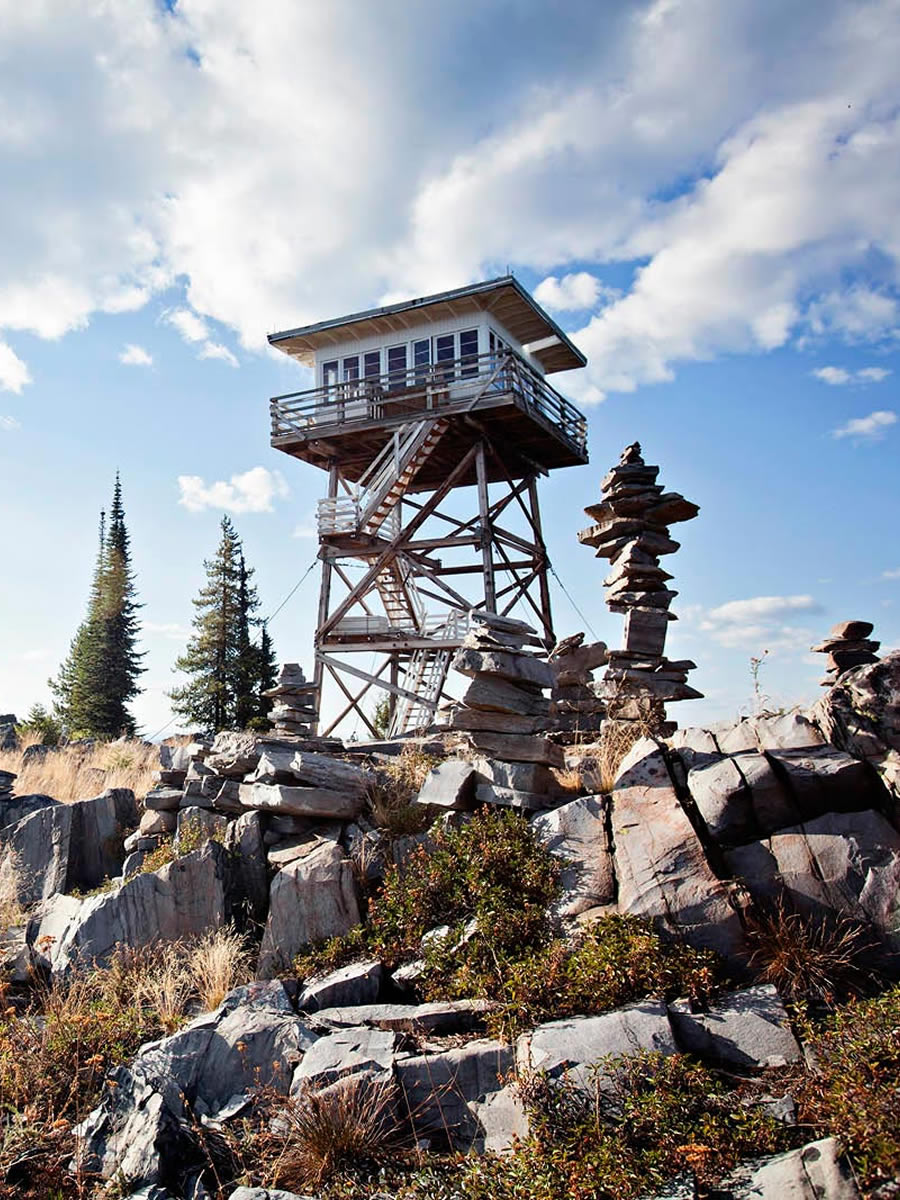 Historic Montana fire tower